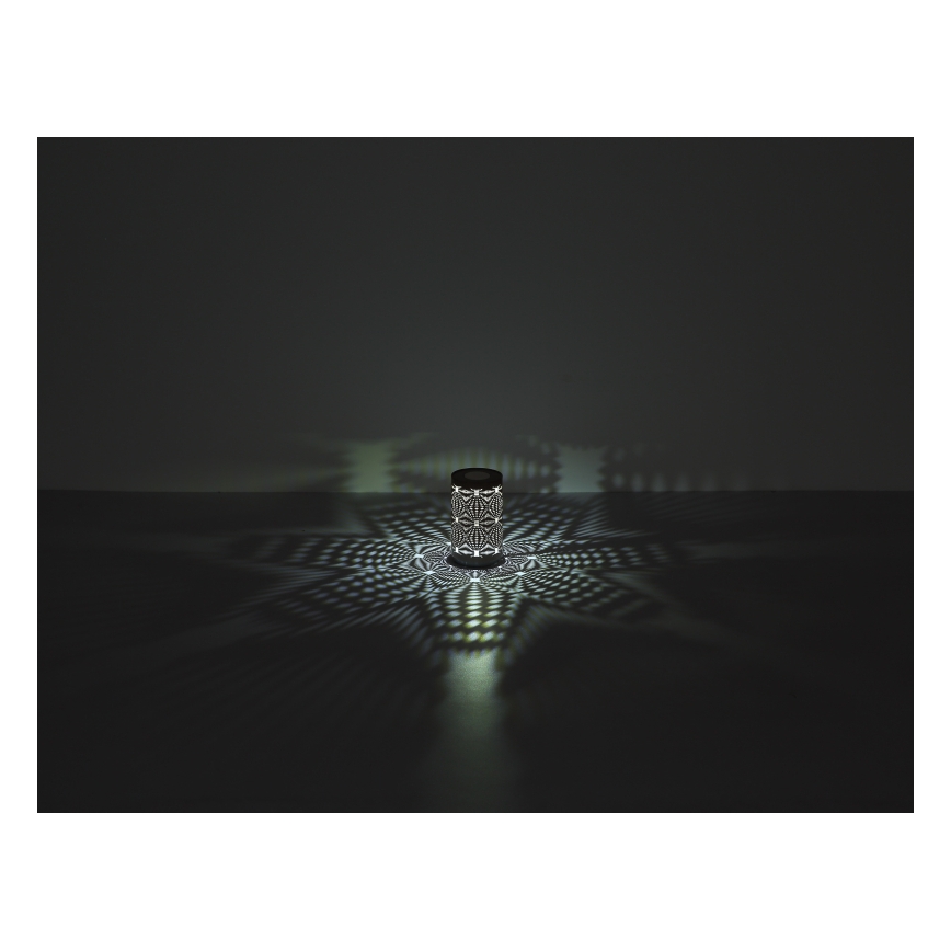 Globo - LED RGB érintős tölthető asztali lámpa LED/1W/5V 500 mAh barna