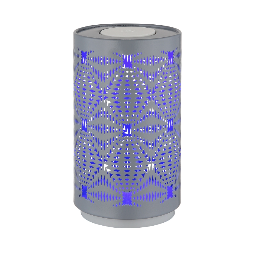 Globo - LED RGB érintős tölthető asztali lámpa LED/1W/5V 500 mAh szürke