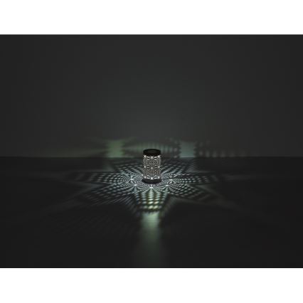 Globo - LED RGB érintős tölthető asztali lámpa LED/1W/5V 500 mAh szürke