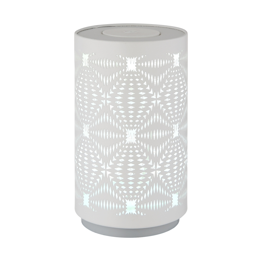 Globo - LED RGB érintős tölthető asztali lámpa LED/1W/5V 500 mAh fehér