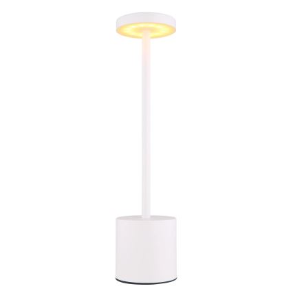 Globo - LED érintős asztali lámpa, állítható fényerővel LED/1,2W/3,7V 2000K/3500K/7000K 1200 mAh USB fehér