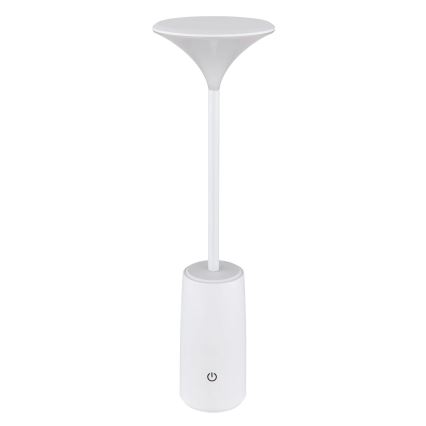 Globo - LED Dimmelhető újratölthető érintős asztali lámpa LED/1,2W/3,7V 3000K 1500mAh fehér