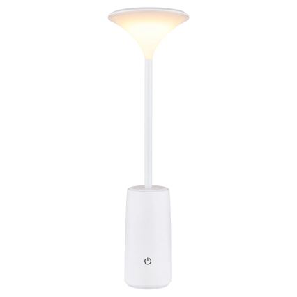 Globo - LED Dimmelhető újratölthető érintős asztali lámpa LED/1,2W/3,7V 3000K 1500mAh fehér