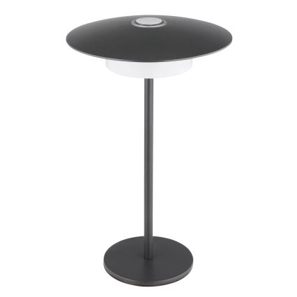 Globo - LED kültéri tölthető érintős asztali lámpa LED/3W/3,7V 1800/2700/3000K IP44 1800 mAh szürke