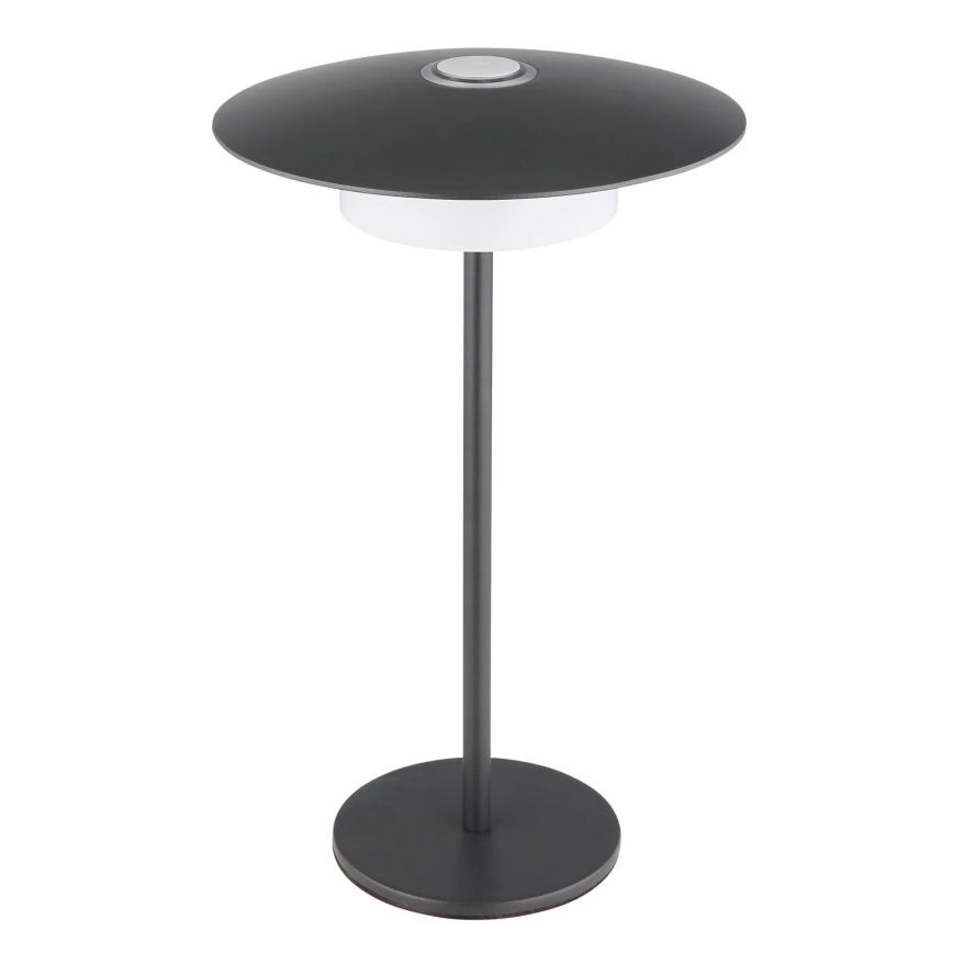 Globo - LED Kültéri tölthető érintésvezérelt asztali lámpa LED/3W/3,7V 1800/2700/3000K IP44 1800 mAh szürke