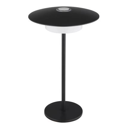 Globo - LED kültéri tölthető érintős asztali lámpa LED/3W/3,7V 1800/2700/3000K IP44 1800 mAh fekete