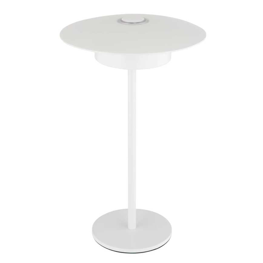Globo - LED kültéri tölthető érintős asztali lámpa LED/3W/3,7V 1800/2700/3000K IP44 1800 mAh fehér