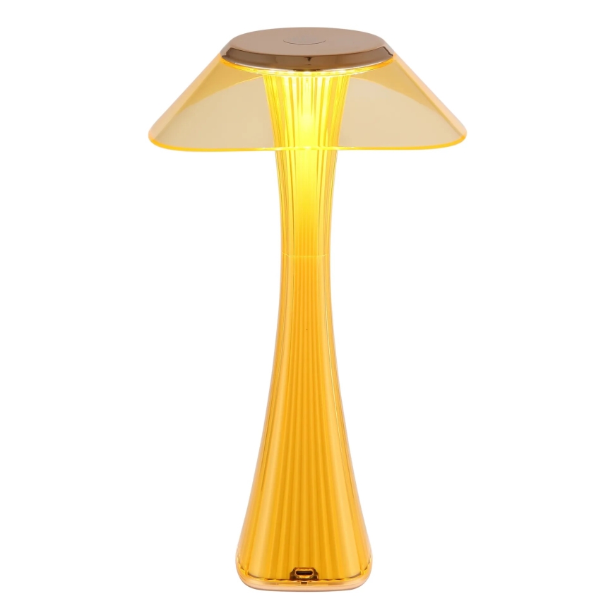 Globo - LED Dimmelhető Asztali lámpa tölthető LED/2,5W/3,7V 1200mAh 2700K/4500K/6500K arany
