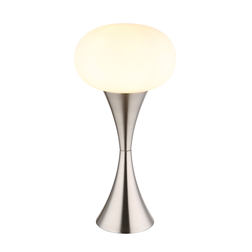 Globo - Asztali lámpa 1xE14/25W/230V matt króm