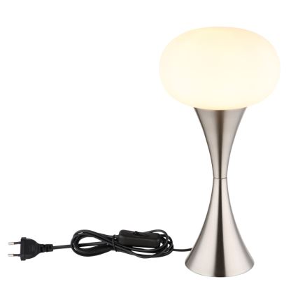 Globo - Asztali lámpa 1xE14/25W/230V matt króm