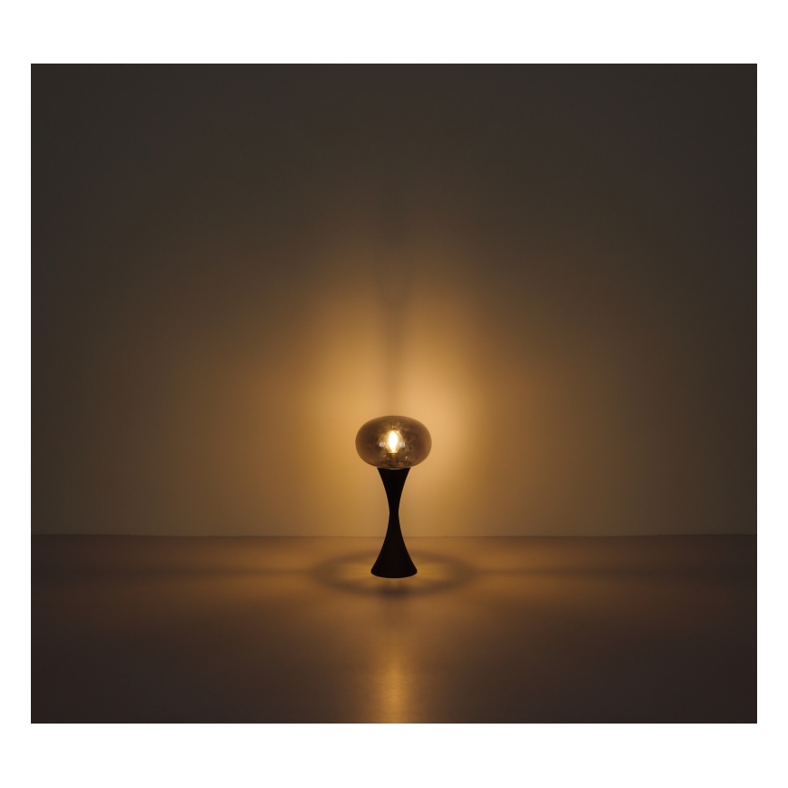 Globo - Asztali lámpa 1xE14/25W/230V fekete