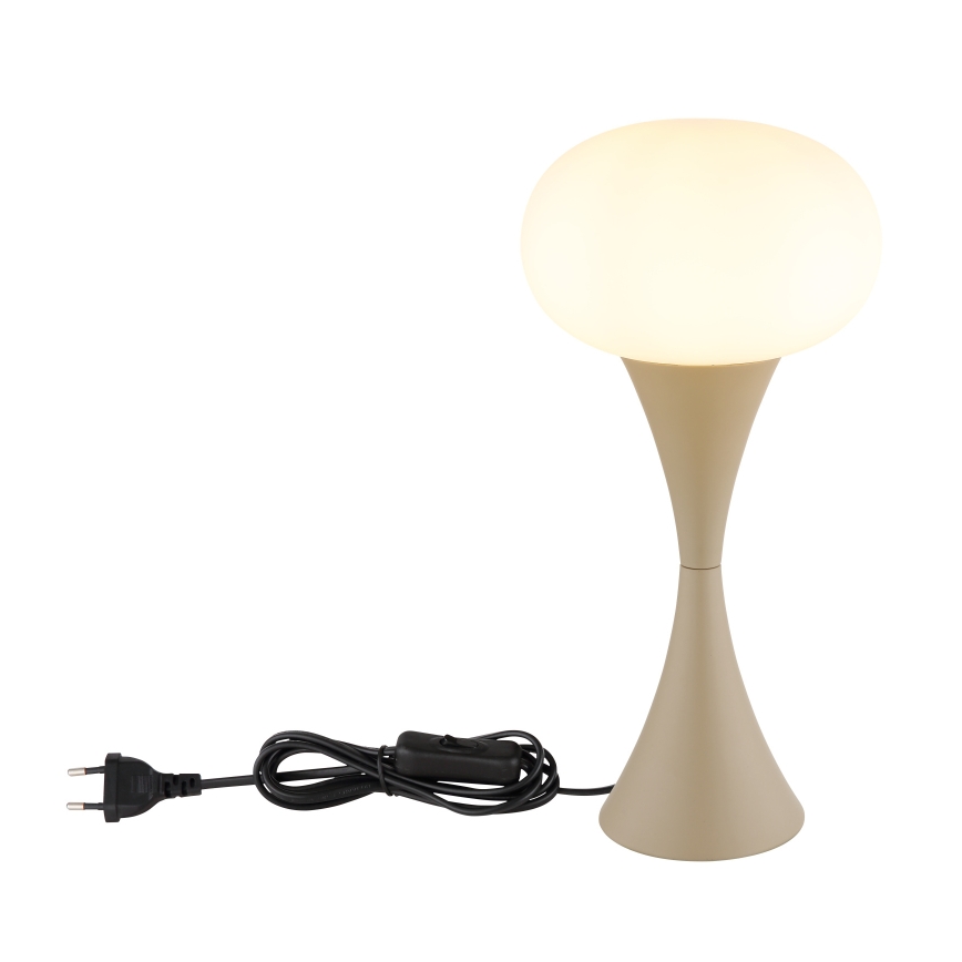 Globo - Asztali lámpa 1xE14/25W/230V bézs