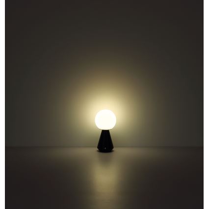 Globo - LED állítható fényerejű érintős kültéri asztali lámpa LED/1,5W/5V 3000/4500/6500K 1800 mAh IP41 fekete