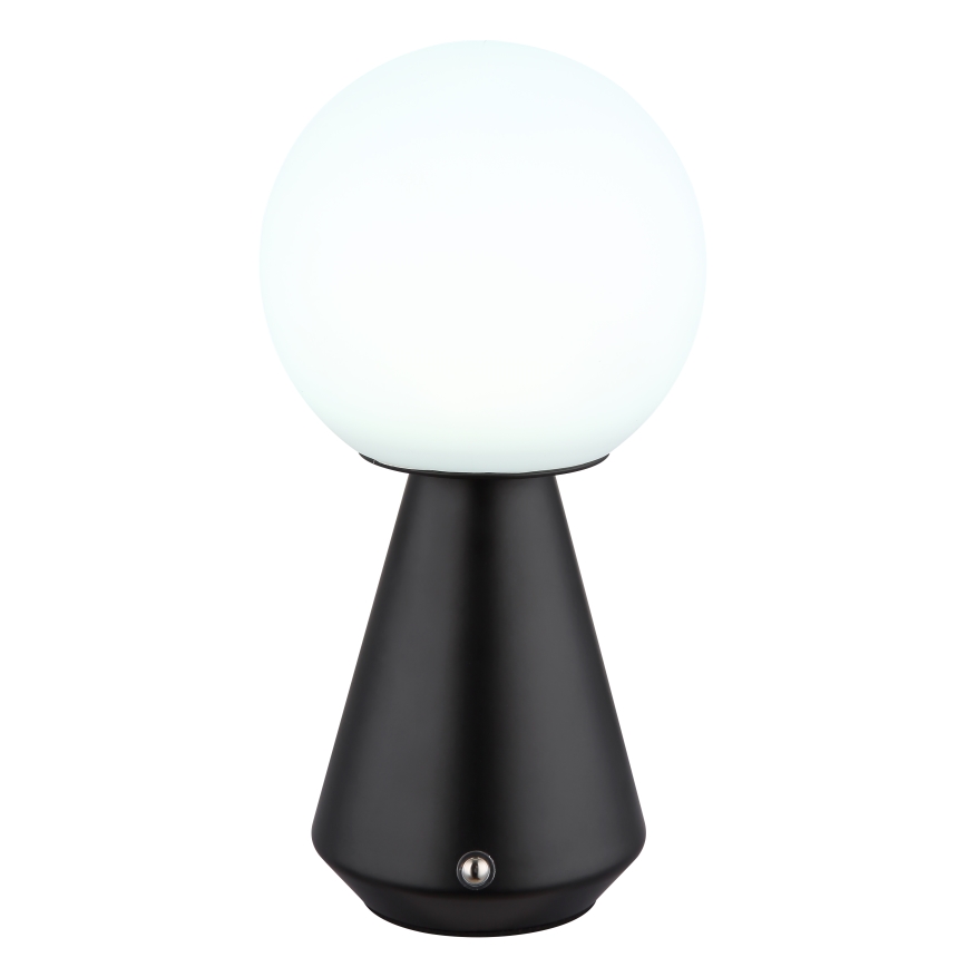 Globo - LED állítható fényerejű érintős kültéri asztali lámpa LED/1,5W/5V 3000/4500/6500K 1800 mAh IP41 fekete