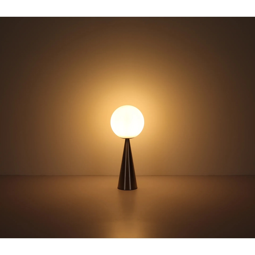 Globo - Asztali lámpa 1xE27/40W/230V matt króm