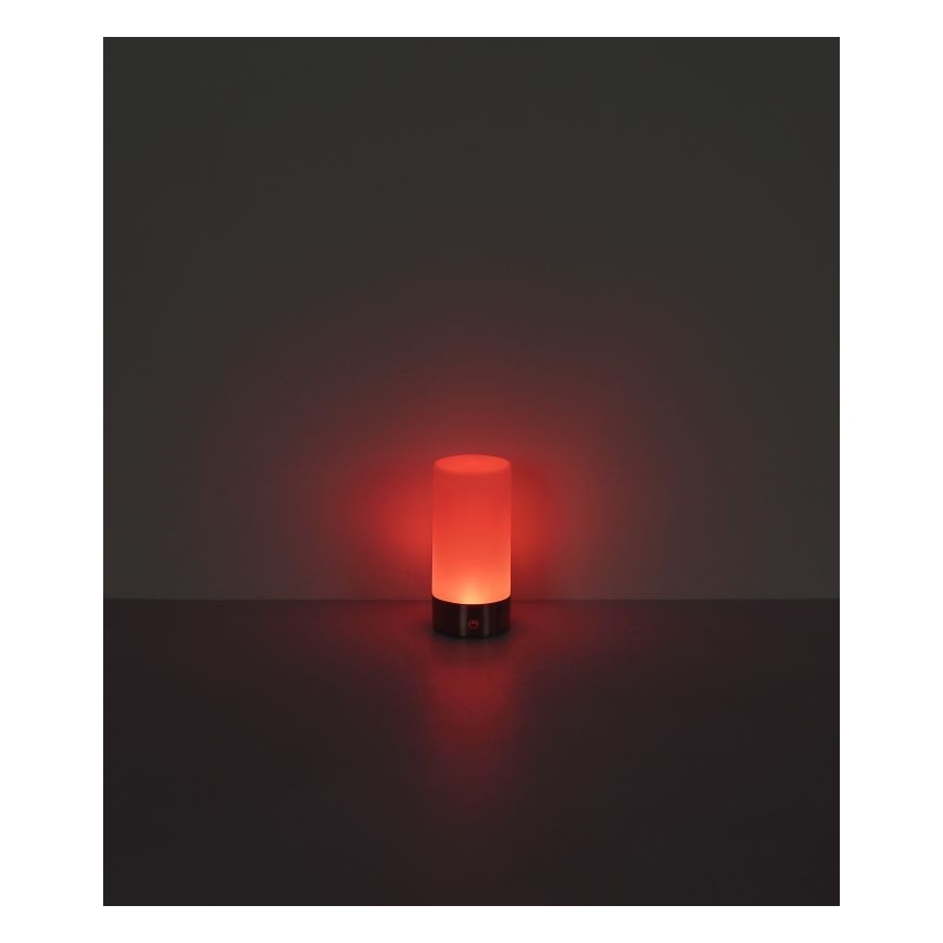 Globo - LED RGBW állítható fényerejű érintős kültéri asztali lámpa LED/1,8W/5V 1500 mAh fekete