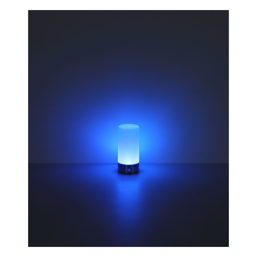 Globo - LED RGBW állítható fényerejű érintős kültéri asztali lámpa LED/1,8W/5V 1500 mAh fekete