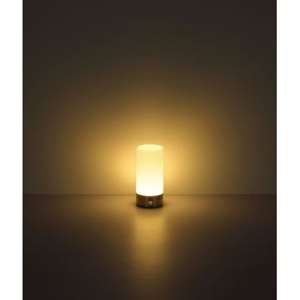 Globo - LED RGBW állítható fényerejű érintős kültéri asztali lámpa LED/1,8W/5V 1500 mAh fekete