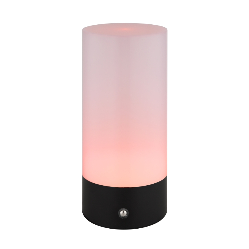 Globo - LED RGBW állítható fényerejű érintős kültéri asztali lámpa LED/1,8W/5V 1500 mAh fekete
