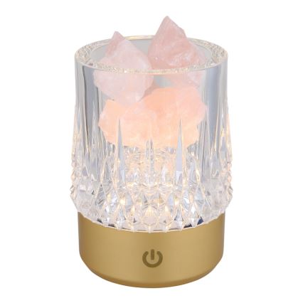 Globo - LED érintős asztali lámpa, állítható fényerővel LED/1W/5V 3000K 1200 mAh arany