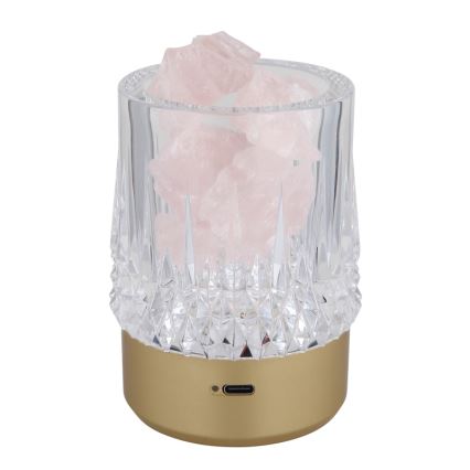 Globo - LED érintős asztali lámpa, állítható fényerővel LED/1W/5V 3000K 1200 mAh arany