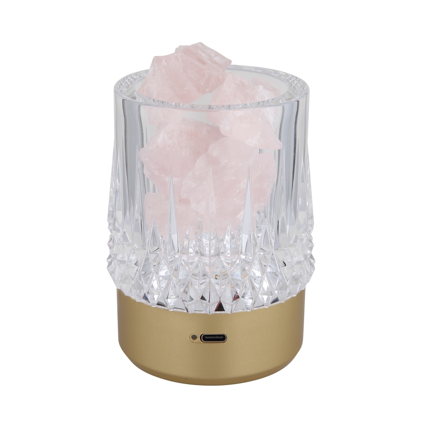 Globo - LED érintős asztali lámpa, állítható fényerővel LED/1W/5V 3000K 1200 mAh arany