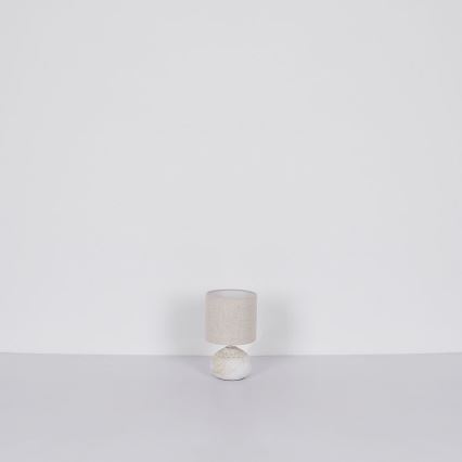 Globo - Asztali lámpa 1xE14/40W/230V bézs/kerámia