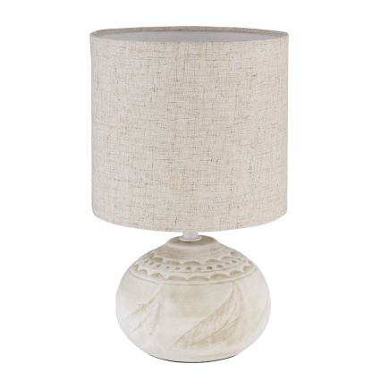 Globo - Asztali lámpa 1xE14/40W/230V bézs/kerámia