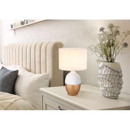 Globo - Asztali lámpa 1xE14/40W/230V fehér