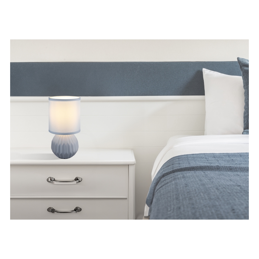 Globo - Asztali lámpa 1xE14/40W/230V kék