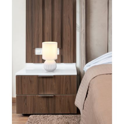 Globo - Asztali lámpa 1xE14/40W/230V fehér