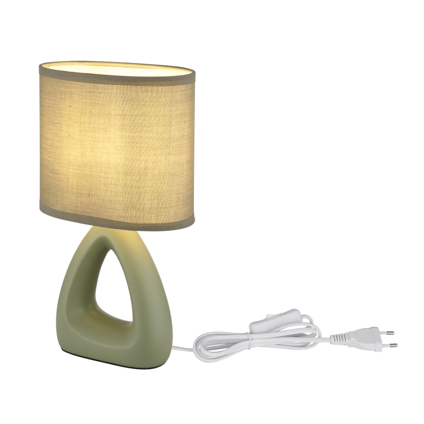 Globo - Asztali lámpa 1xE14/40W/230V zöld