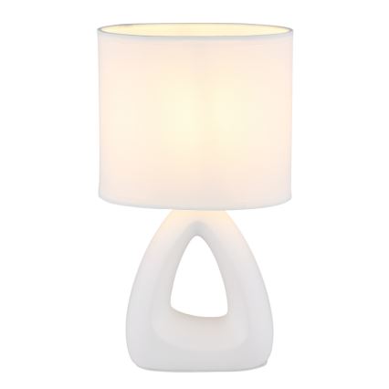 Globo - Asztali lámpa 1xE14/40W/230V fehér