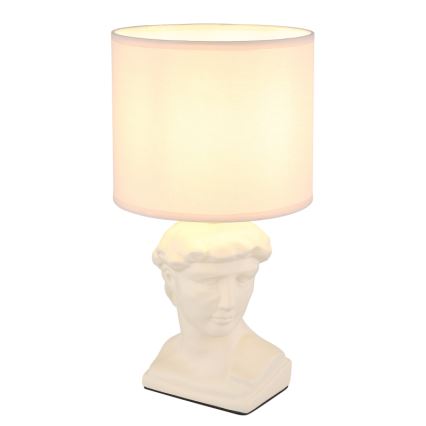 Globo - Asztali lámpa 1xE14/40W/230V krémes