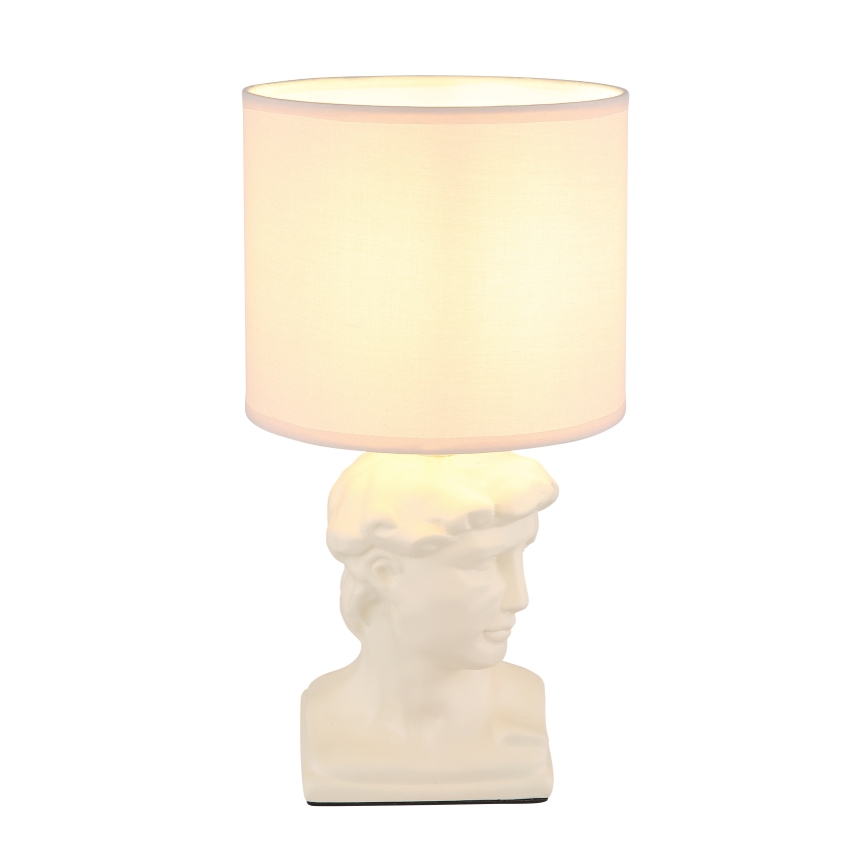 Globo - Asztali lámpa 1xE14/40W/230V krémes