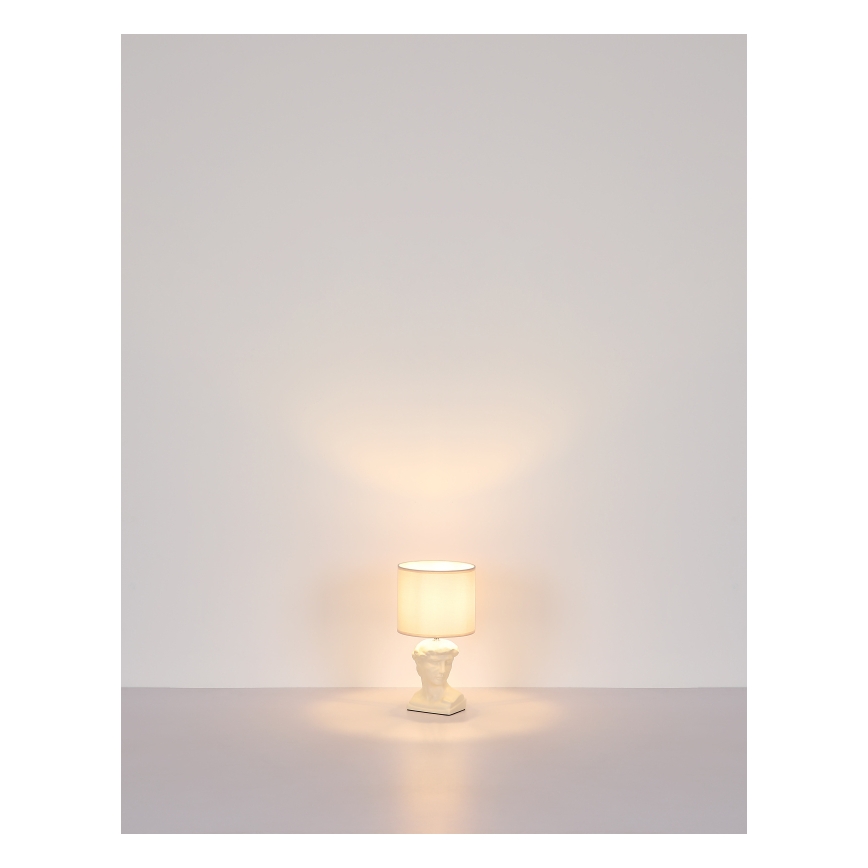Globo - Asztali lámpa 1xE14/40W/230V krémes