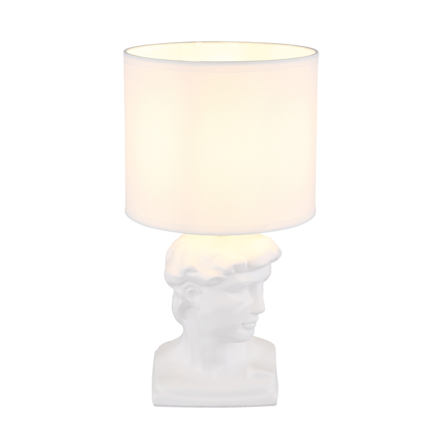 Globo - Asztali lámpa 1xE14/40W/230V fehér