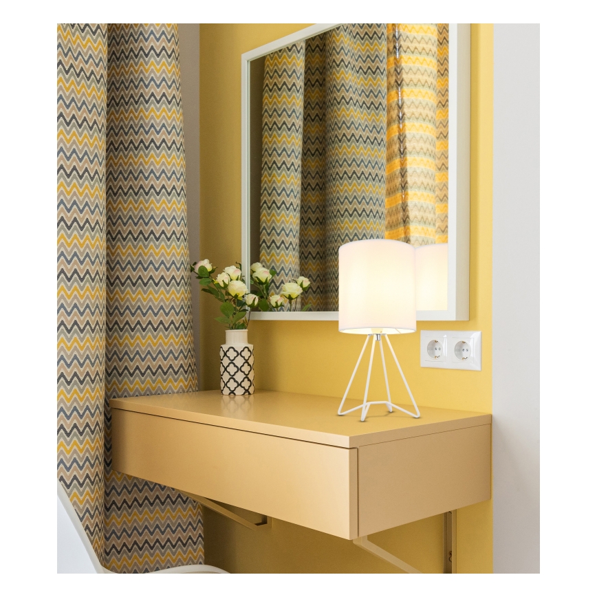 Globo - Asztali lámpa 1xE14/40W/230V fehér