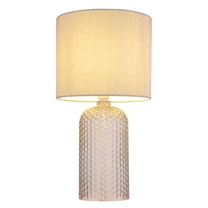 Globo - Asztali lámpa 1xE27/60W/230V szürke