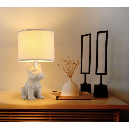 Globo - Asztali lámpa 1xE27/60W/230V