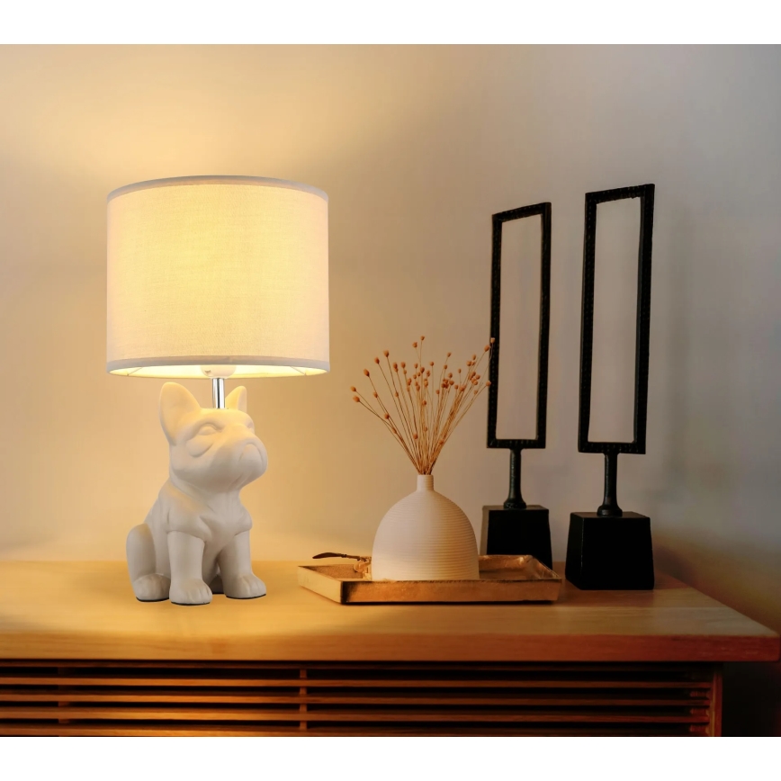 Globo - Asztali lámpa 1xE27/60W/230V