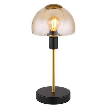 Globo - Asztal érintős lámpa 1xE14/25W/230V fekete/arany