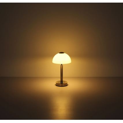 Globo - Fényerőszabályozható érintésvezérelt LED asztali lámpa LED/7W/230V 3000K matt króm