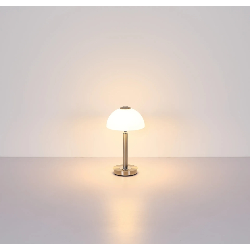Globo - Fényerőszabályozható érintésvezérelt LED asztali lámpa LED/7W/230V 3000K matt króm