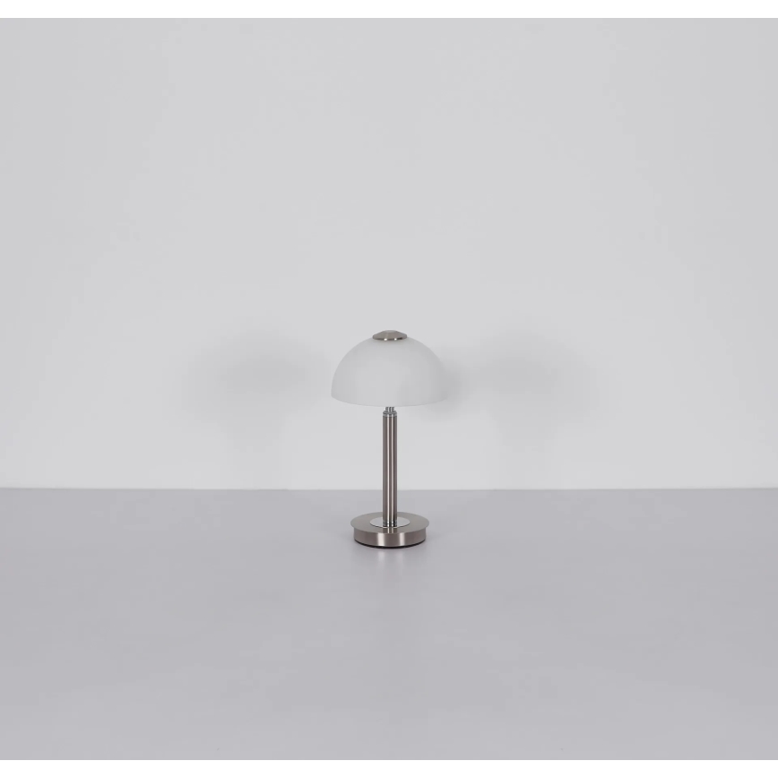 Globo - Fényerőszabályozható érintésvezérelt LED asztali lámpa LED/7W/230V 3000K matt króm