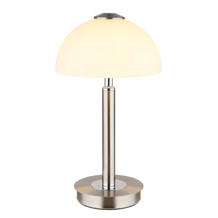 Globo - Fényerőszabályozható érintésvezérelt LED asztali lámpa LED/7W/230V 3000K matt króm