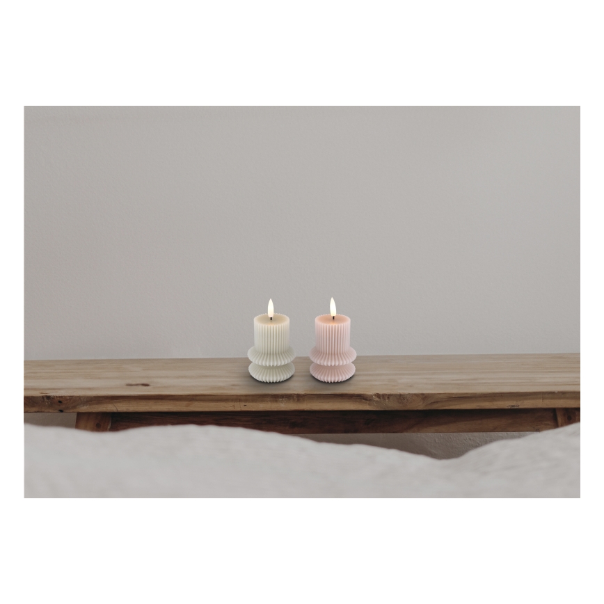 Globo - KÉSZLET 2x LED Gyertya LED/0,06W/3V 1xCR2032 210 mAh