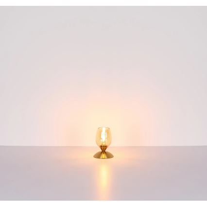 Globo - Asztal érintős lámpa 1xE14/25W/230V réz