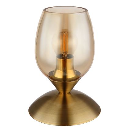 Globo - Asztal érintős lámpa 1xE14/25W/230V réz