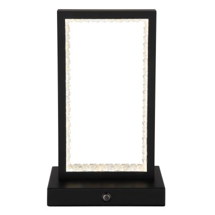 Globo - LED érintős asztali lámpa, állítható fényerővel LED/3W/3,7V 2700K/4000K/6500K 1800 mAh USB fekete